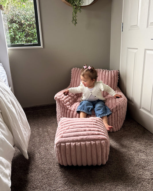 Berry Fur Beanbag Lounger