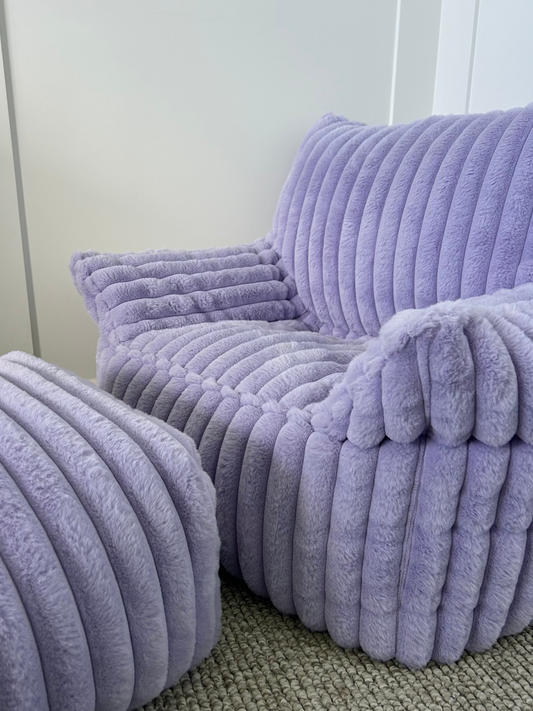 Petal Fur Beanbag Lounger