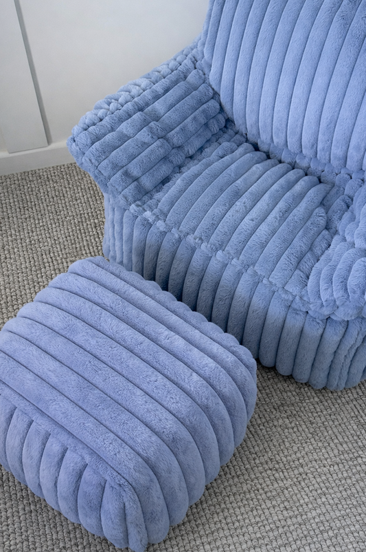 Sky Fur Beanbag Lounger