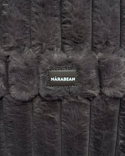 Ash Fur Beanbag Lounger